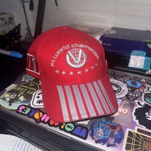 Vintage FERRARI Michael Schumacher F1 World Champion Number One Hat Brand New